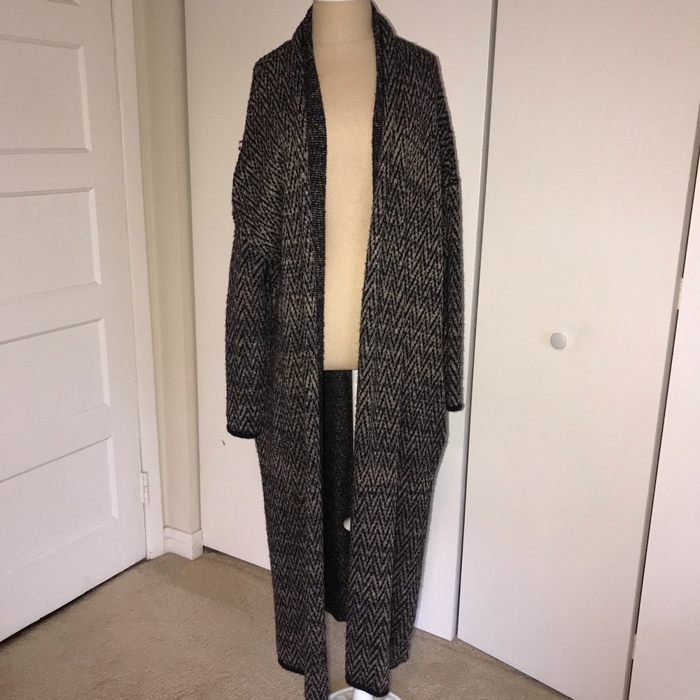 Free People Floor-Length Cardigan